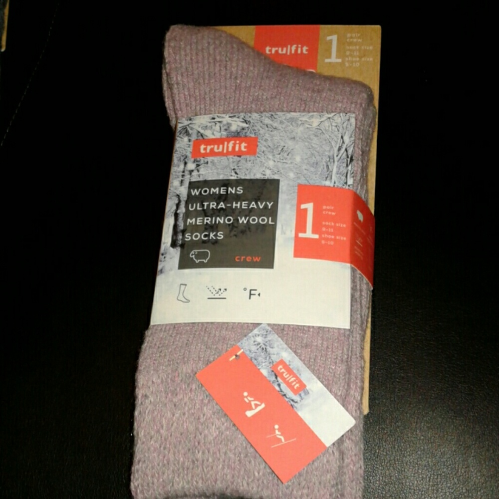 tru fit merino wool socks